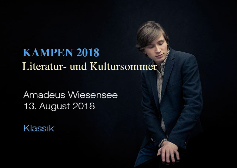 Andreas Wiesensee - Kampener Literatur- und Kultursommer 2018