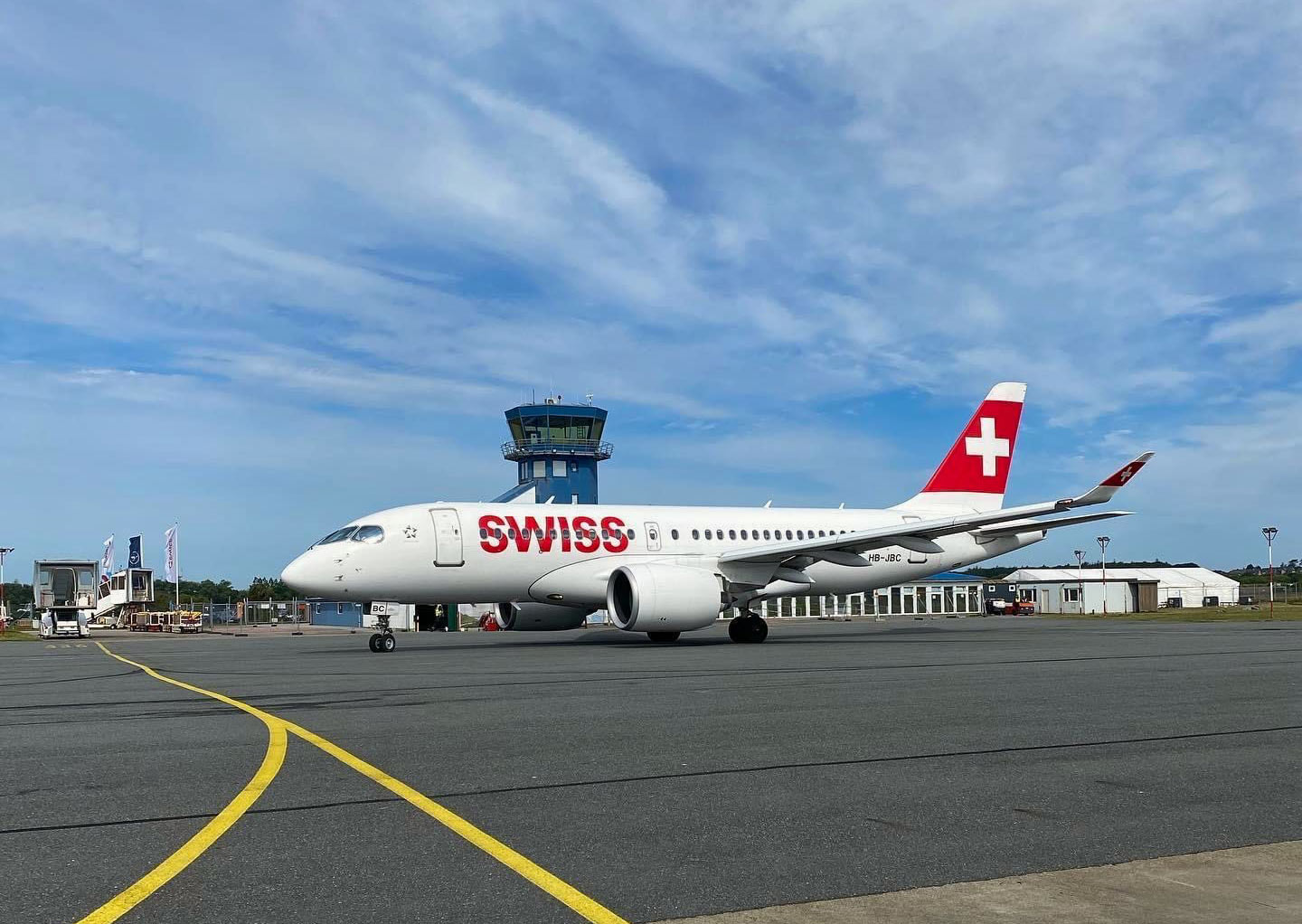 Flughafen Sylt - Swiss